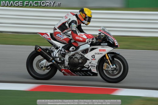 2010-06-26 Misano 0415 Rio - Superstock 1000 - Free Practice - Michal Salac - Aprilia RSV4 1000
